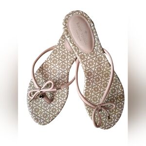 Kate Spade Mystic Flip-Flops Sandals Blush/Nude Size 9.5